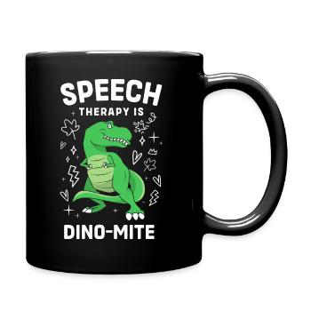 Speech Therapy Speech Therapist Speech Therapist - Full Colour Mug - black - Right