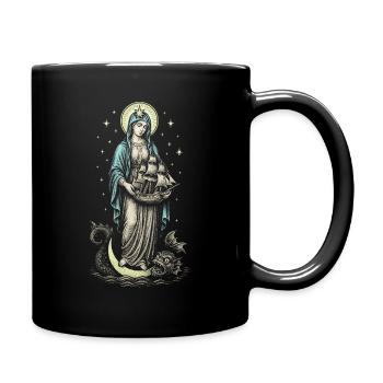 Stella Maris - Mug uni - noir - Droite