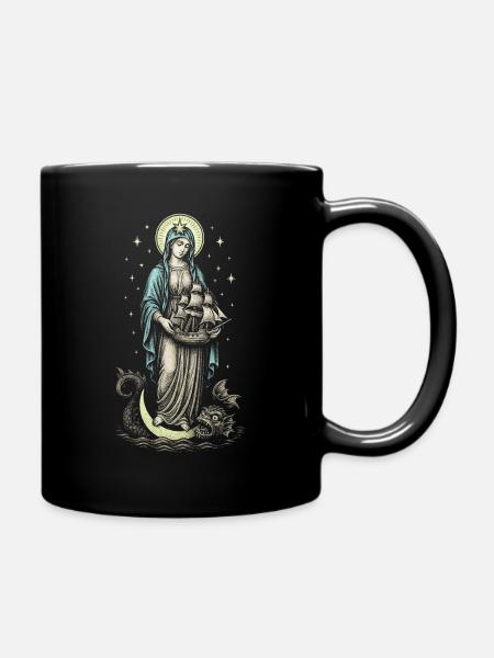 Stella Maris - Tasse einfarbig - Schwarz