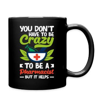 Pharmacist Pharmaceutical Technical - Full Colour Mug - black - Right