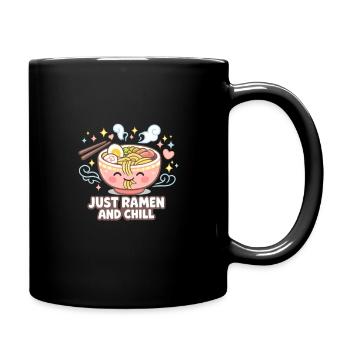 Ramen et Chill - Mug uni - noir - Droite