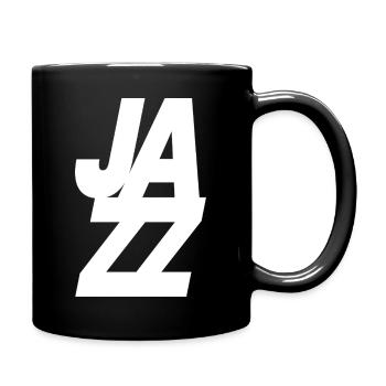Conception audacieuse du logo de la musique jazz - Mug uni - noir - Droite