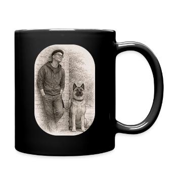 Matt & Holly - Mug uni - noir - Droite