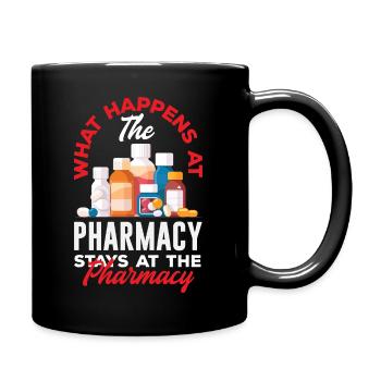 Pharmacist Pharmaceutical Technical - Full Colour Mug - black - Right