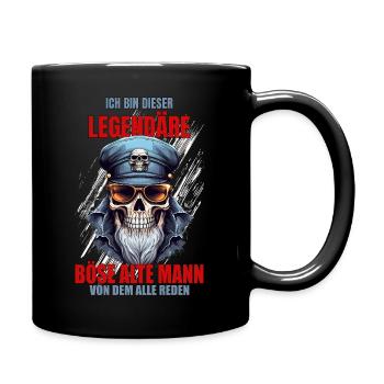 I'm this Legendary Evil Old Man - Full Colour Mug - black - Right