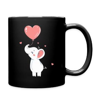 Gift Mother's Day Gift Mom Gifts - Full Colour Mug - black - Right