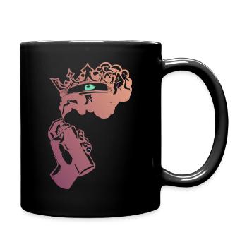 Royal Vape Mist - Tasse einfarbig - Schwarz - Rechts