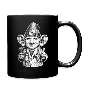 Docteur Gobelin - Mug uni - noir - Droite