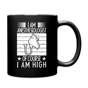 Anesthésiste Bien sûr que je suis un spécialiste de haut niveau - Mug uni - noir - Droite