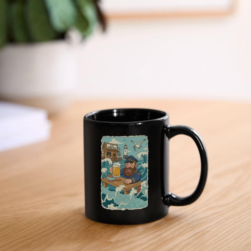 Dernier pub de la mer du Nord Mug uni