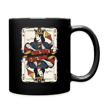 Kite Kite Flying Kite King In The Wind - Full Colour Mug - black - Right