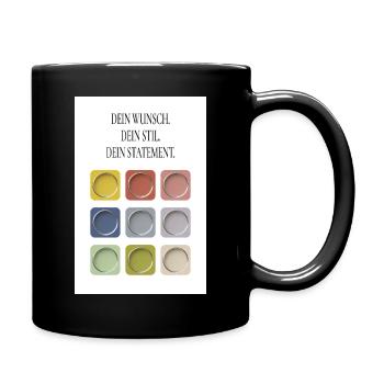 Your desire Your style Your statement - Full Colour Mug - black - Right