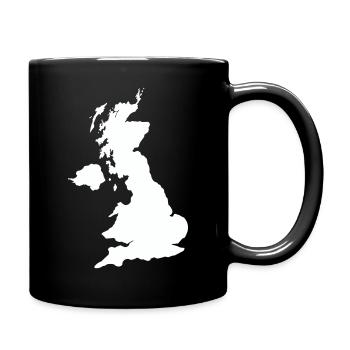 england_country - Tasse einfarbig - Schwarz - Rechts