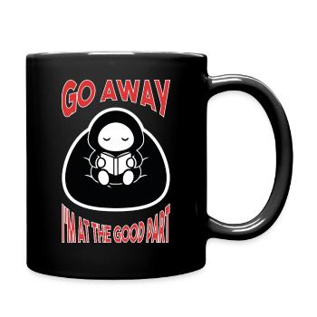 Spiel Geh weg, ich bin am guten Teil. - Tasse einfarbig - Schwarz - Rechts