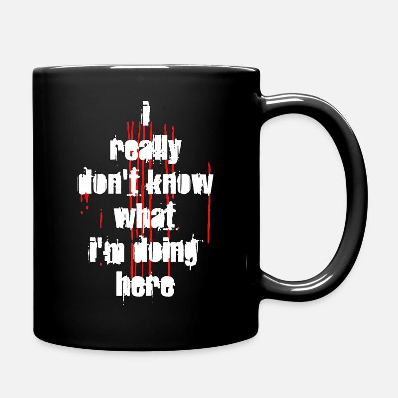 IRDKWIDH OOTW - Tasse einfarbig - Schwarz