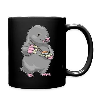 Mole Sushi - Mug uni - noir - Droite