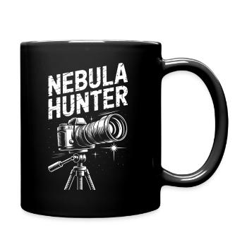 Nebula Hunter Telescope - Full Colour Mug - black - Right