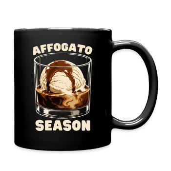 Saison d’Affogato - Mug uni - noir - Droite