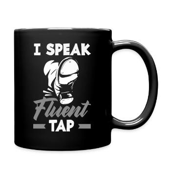 Tap dancers, tap shoes, tap dance - Full Colour Mug - black - Right