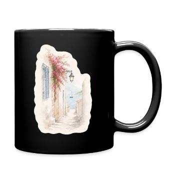 Allée vers la mer – French Island Morning - Mug uni - noir - Droite