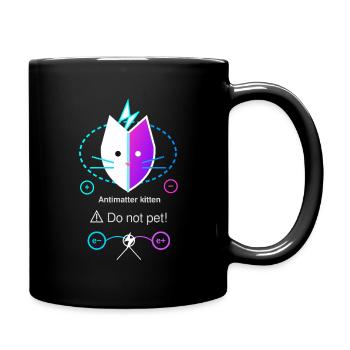 Antimatter Kitten - Full Colour Mug - black - Right