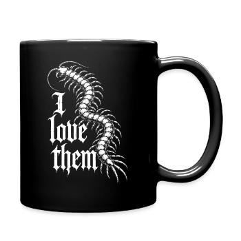 Scolopender Fan - Full Colour Mug - black - Right