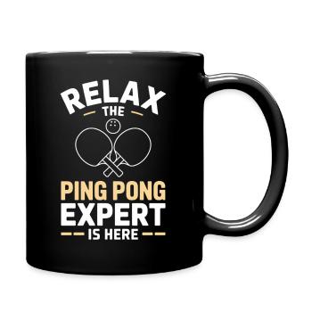 Cadeau pour un joueur de tennis de table de ping-pong - Mug uni - noir - Droite