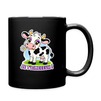 Je t’aimeeeuh ! - Mug uni - noir - Droite