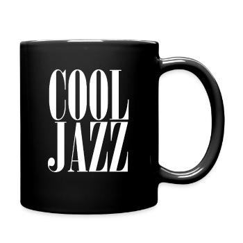 Cool Jazz Typography Tee - Mug uni - noir - Droite