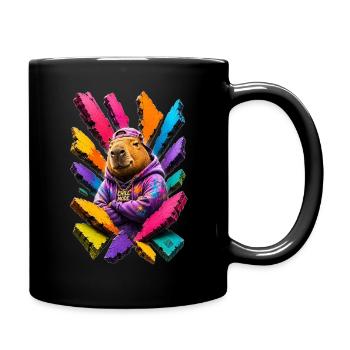 Cool Capybara Capybara - Chill Mode - Mug uni - noir - Droite