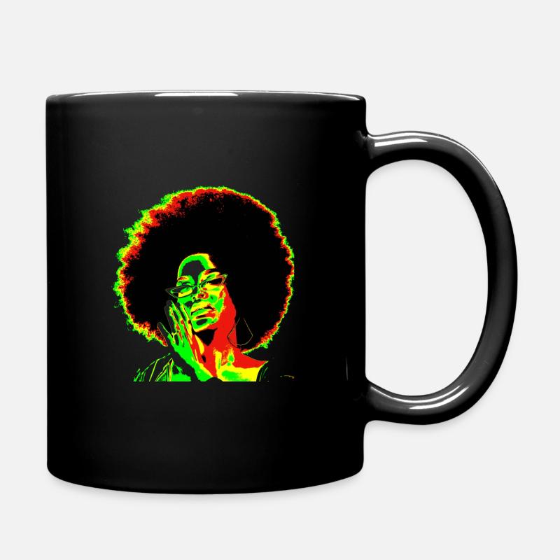 Afro 70s Disco Music - Mug uni - noir