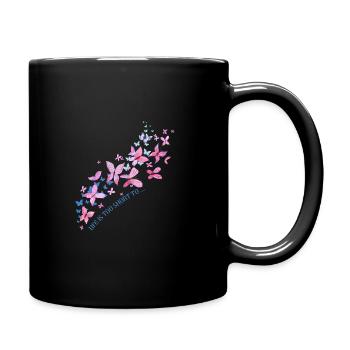 live is to short too .. Design - Full Colour Mug - black - Right