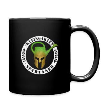 kleingarten Spartaner - Tasse einfarbig - Schwarz - Rechts