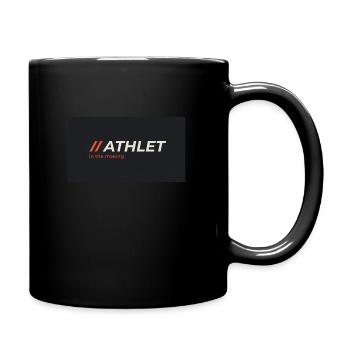 Athlet - Tasse einfarbig - Schwarz - Rechts