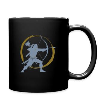 Hunter’s Focus - Full Colour Mug - black - Right