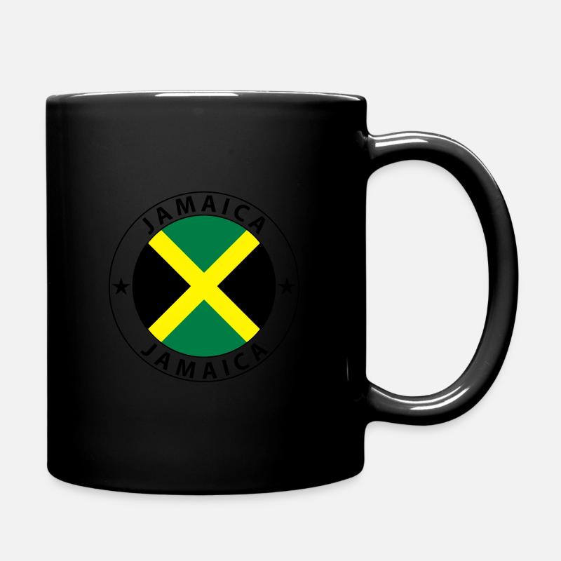 Jamaika Design - Mug uni - noir