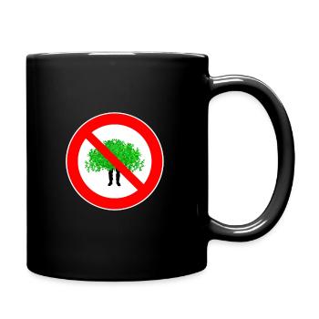 Bush Camper Battle Royale Gaming - Tasse einfarbig - Schwarz - Rechts