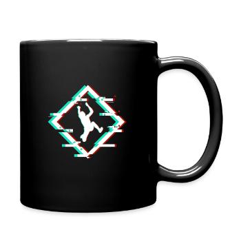 parkour - Full Colour Mug - black - Right
