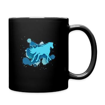 passe-temps d'équitation - Mug uni - noir - Droite