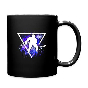 ice Hockey - Full Colour Mug - black - Right