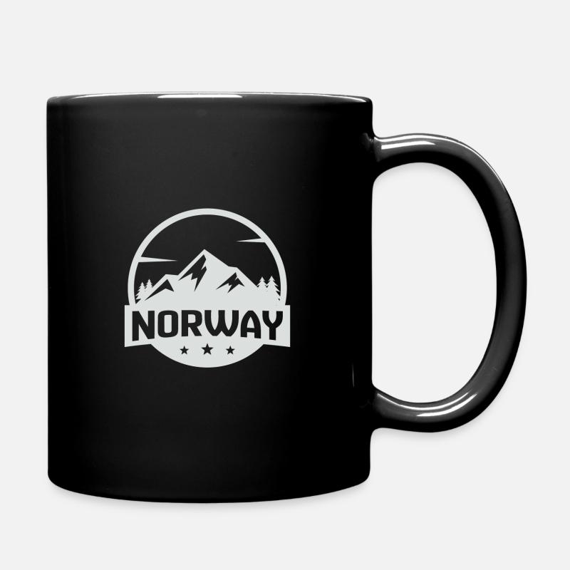 Norvège - Mug uni - noir