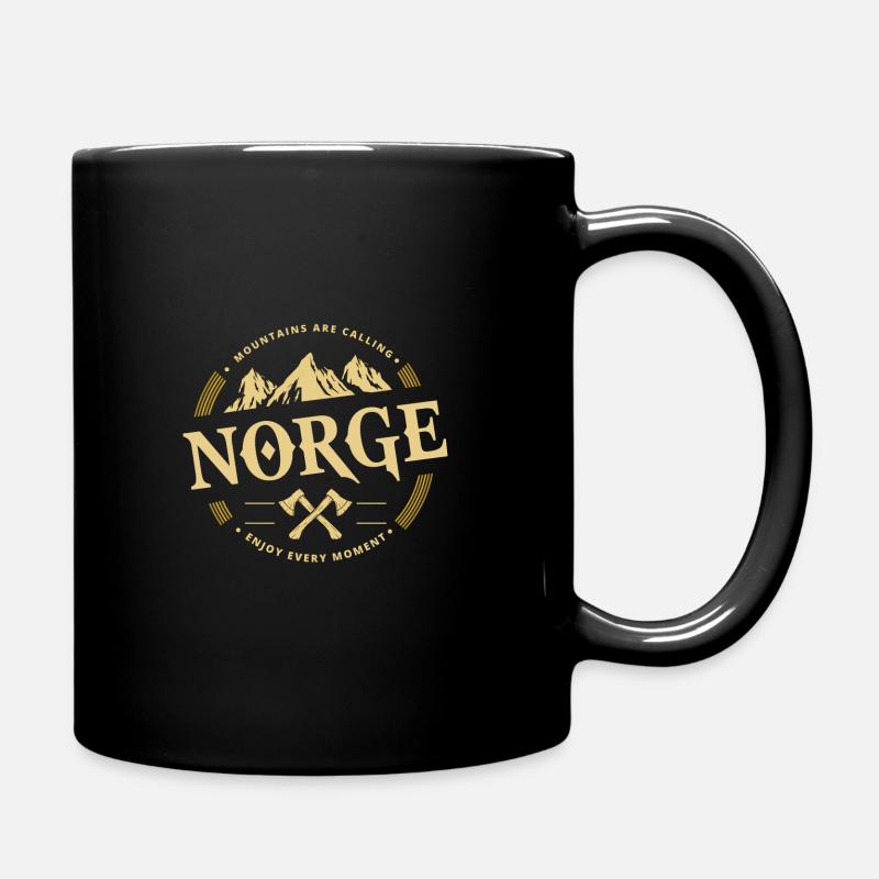 Norvège - Mug uni - noir