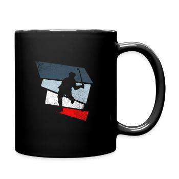 hockey - Tasse einfarbig - Schwarz - Rechts