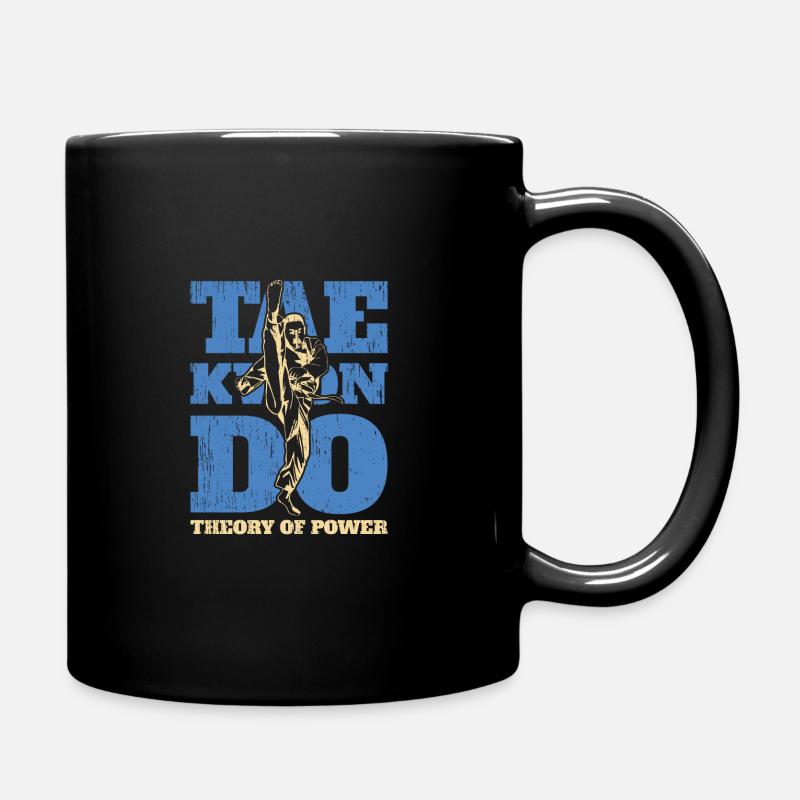 Taekwondo - Mug uni - noir
