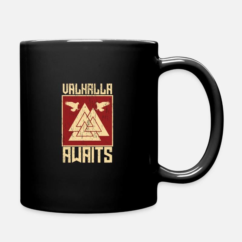 Vikings - Full Colour Mug - black