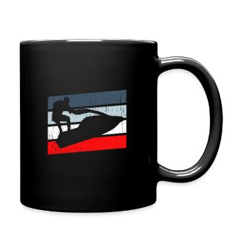 Jet Ski - Full Colour Mug - black - Right