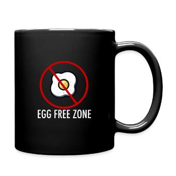 Ei Freihandelszone - Tasse einfarbig - Schwarz - Rechts