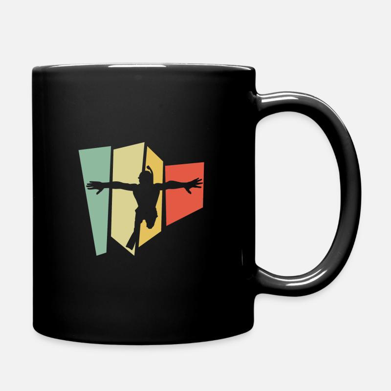Plongée en apnée - Mug uni - noir