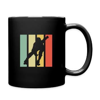 Roller derby reggae - Mug uni - noir - Droite