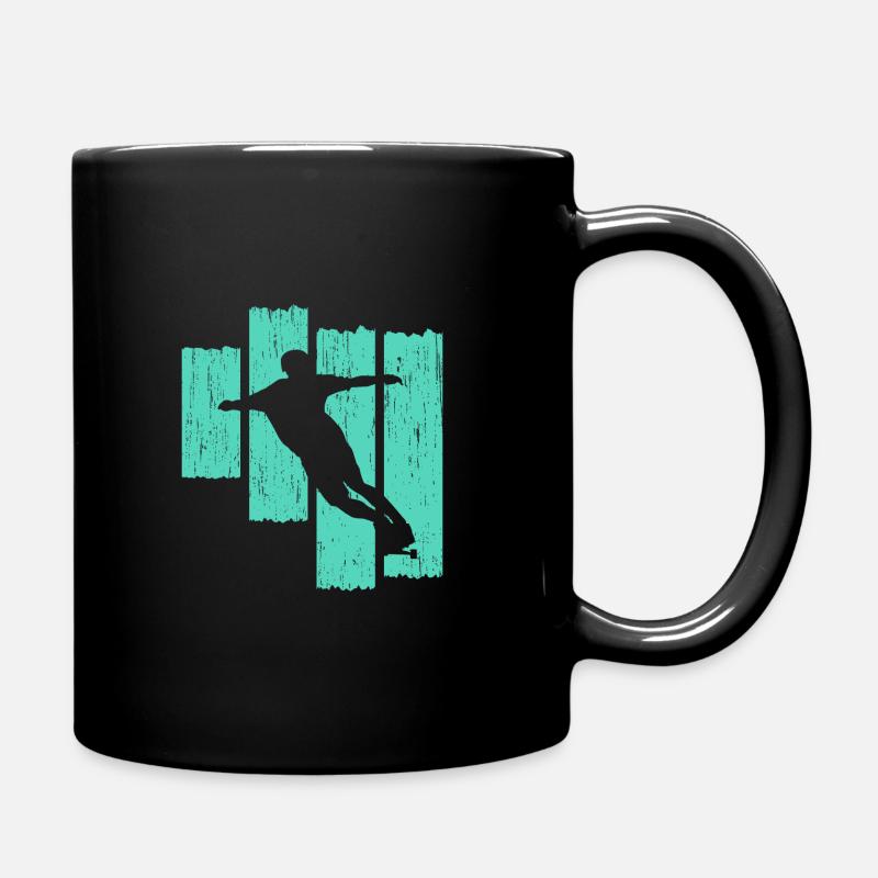 Longboard - Tasse einfarbig - Schwarz